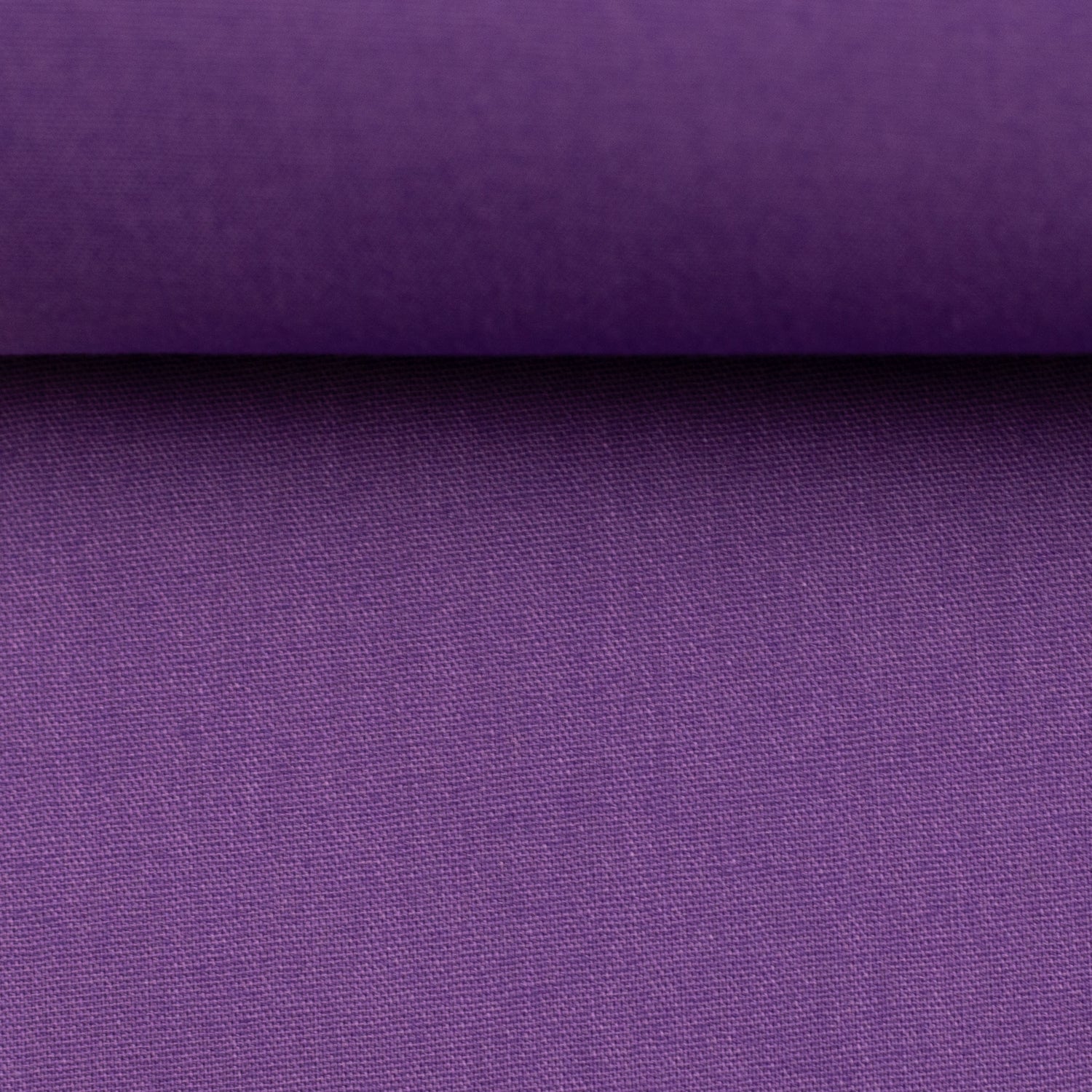Baumwollstoff Uni Lila, Violett, Heide, Meterware