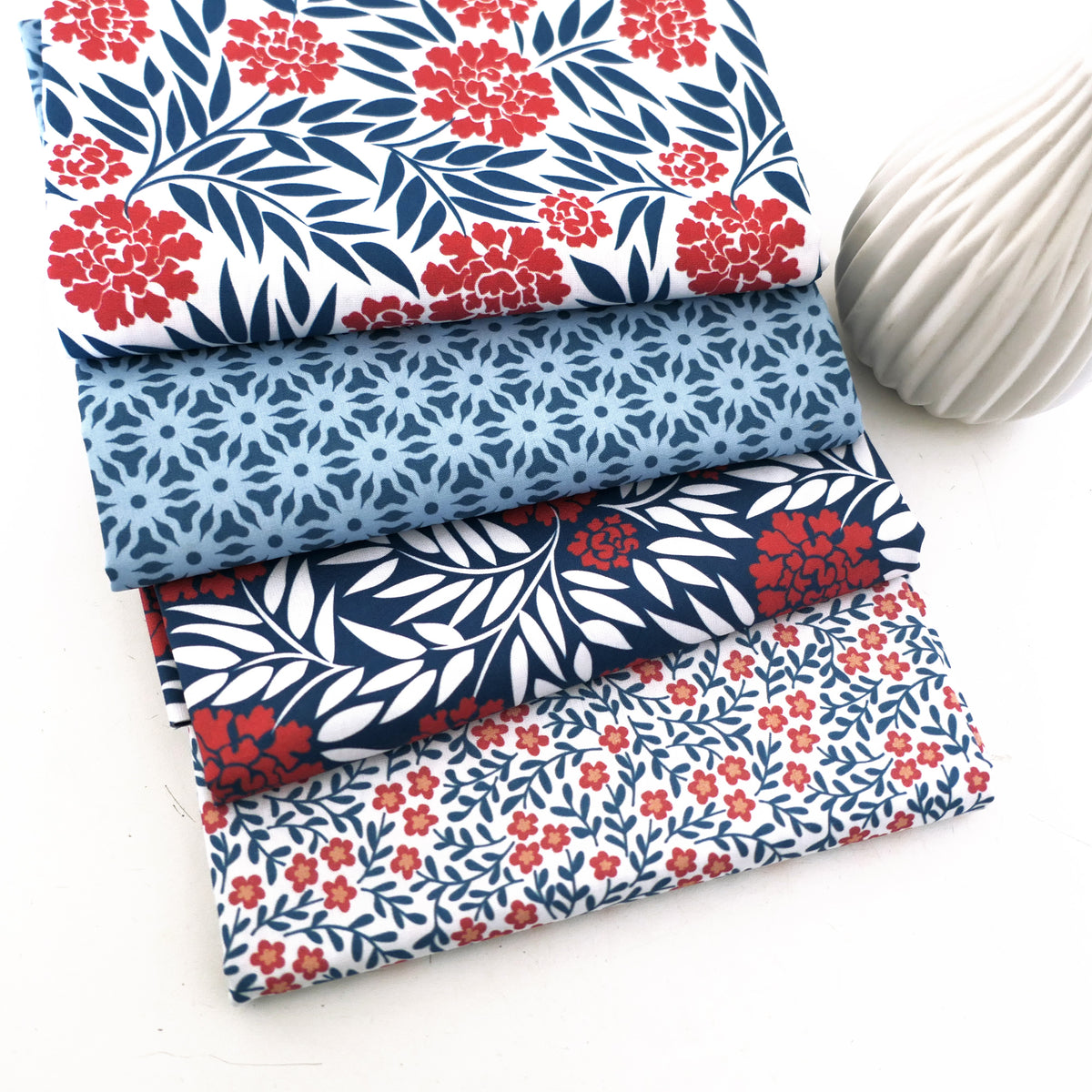 Restepaket, Baumwolle, swafing Kim, Blumen, Streublumen, Patchwork