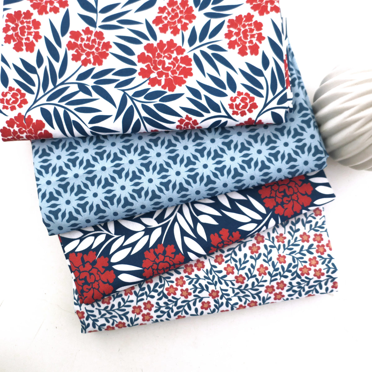 Restepaket, Baumwolle, swafing Kim, Blumen, Streublumen, Patchwork