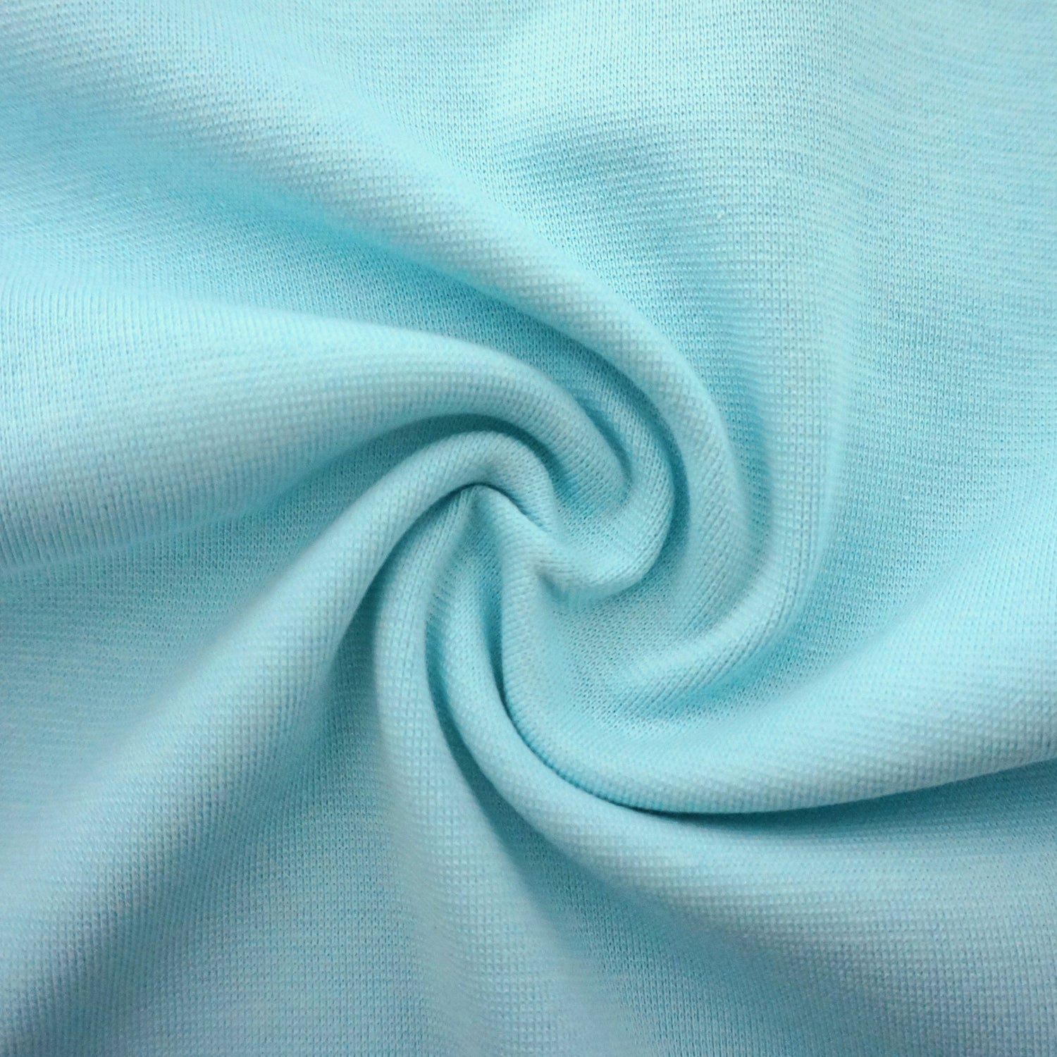 Bündchen, 35cm, Uni, Eisblau, Meterware