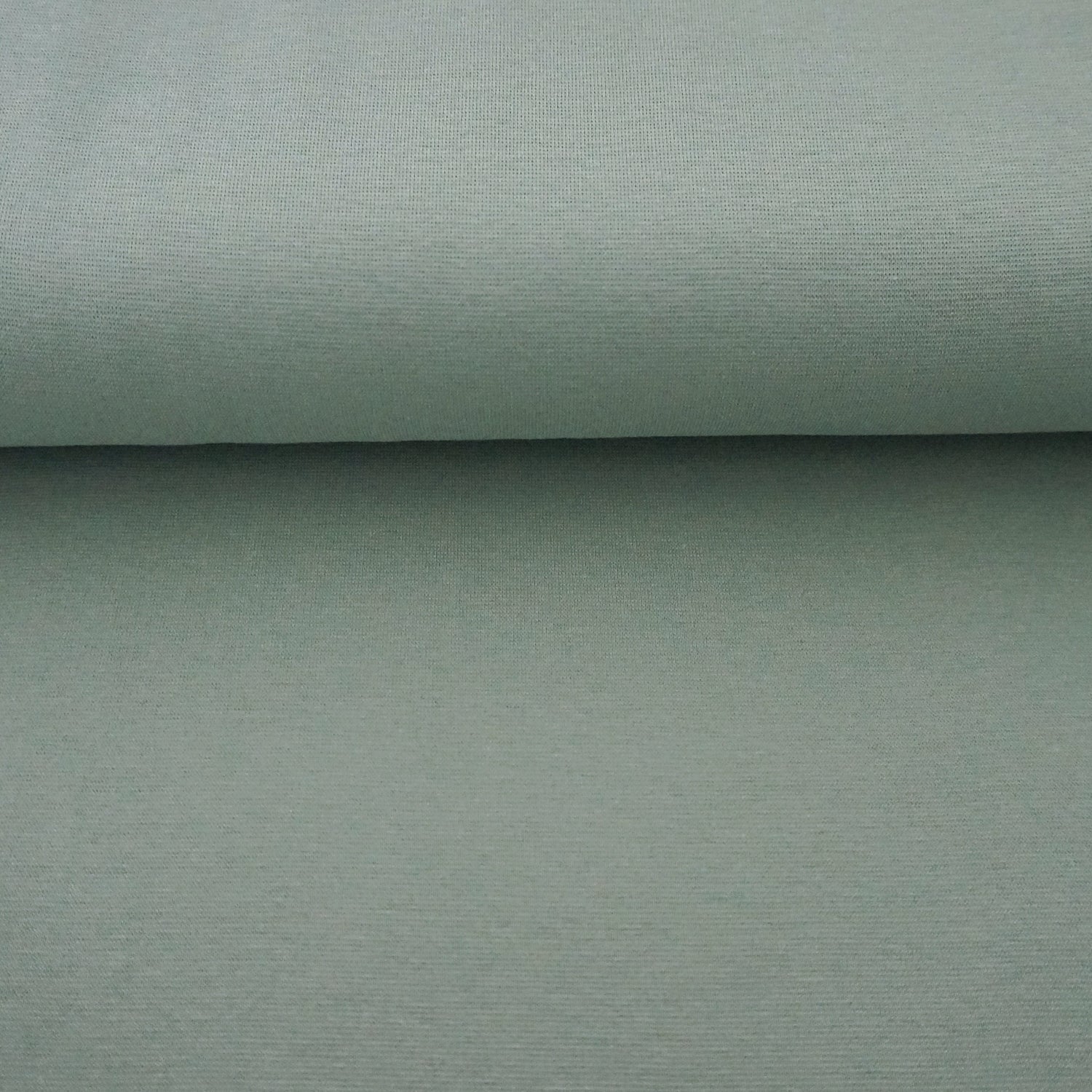 Bündchen, 35cm, Uni, Graumint, Meterware