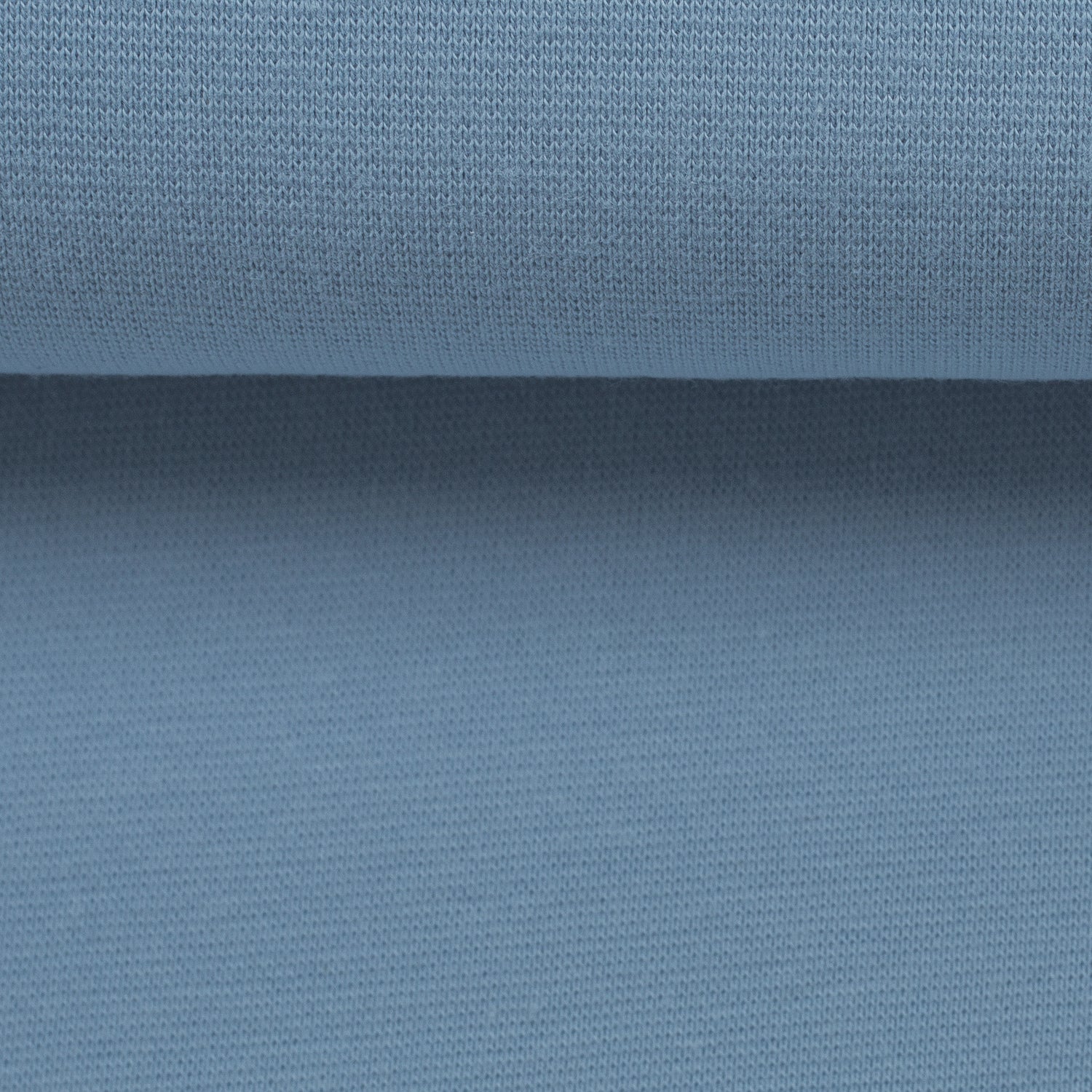 Bündchen, 35cm, Uni, Jeansblau, Meterware