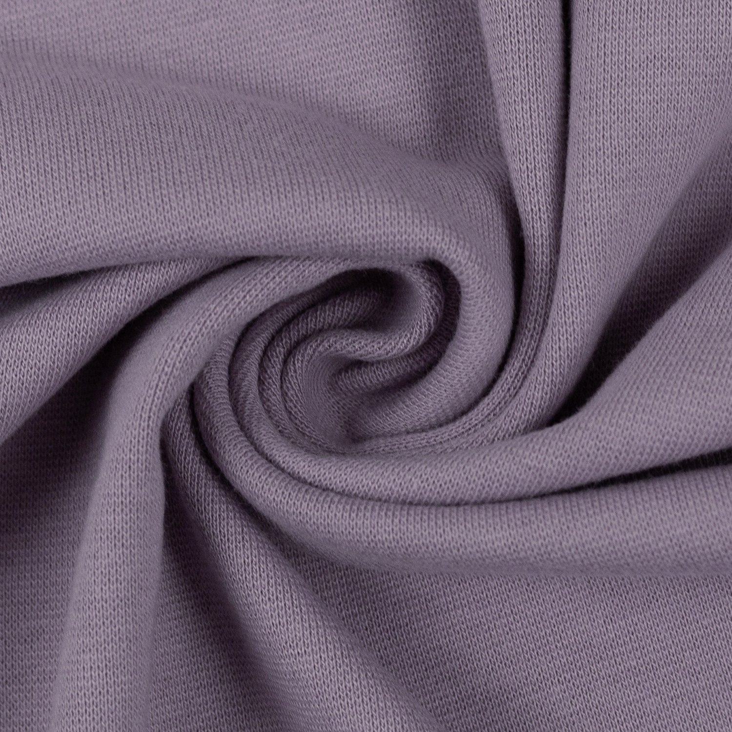 Bündchen, 35cm, Uni, Mauve, Grauviolett, Meterware