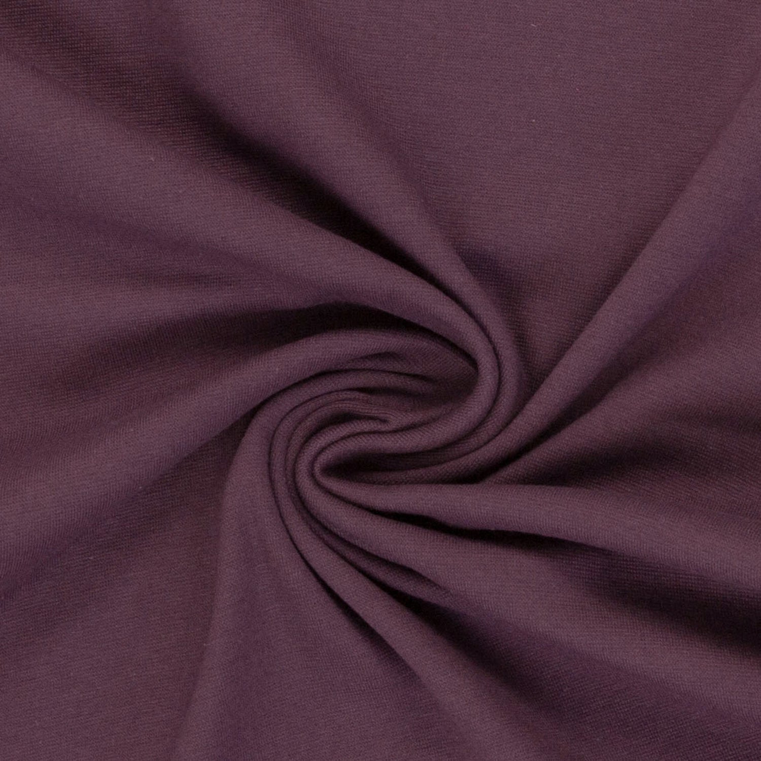 Bündchen, 35cm, Uni, Mauve dunkel, Meterware