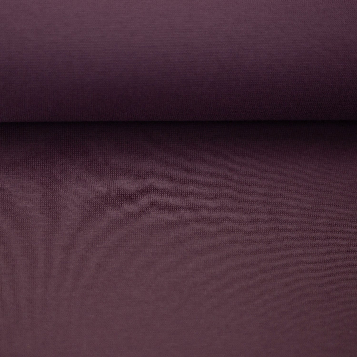 Bündchen, 35cm, Uni, Mauve dunkel, Meterware