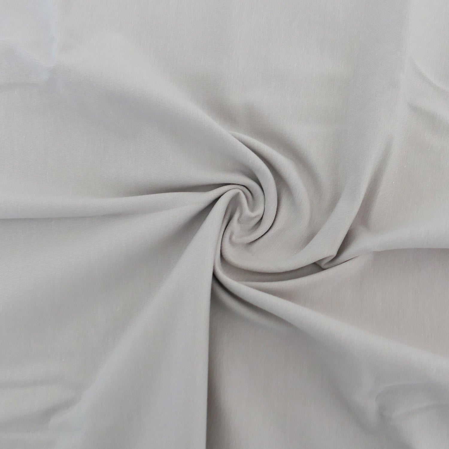 Jersey Uni, Warmgrau, hell, Meterware