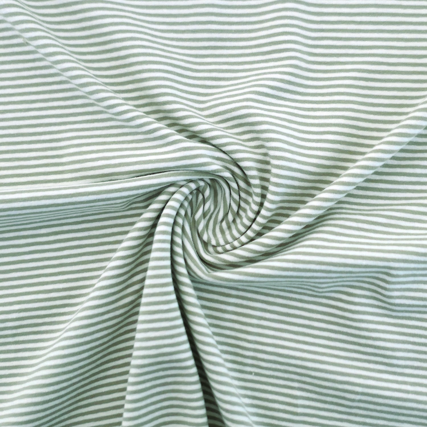 Ringeljersey 3mm, Streifen, Mint/Weiß, Meterware