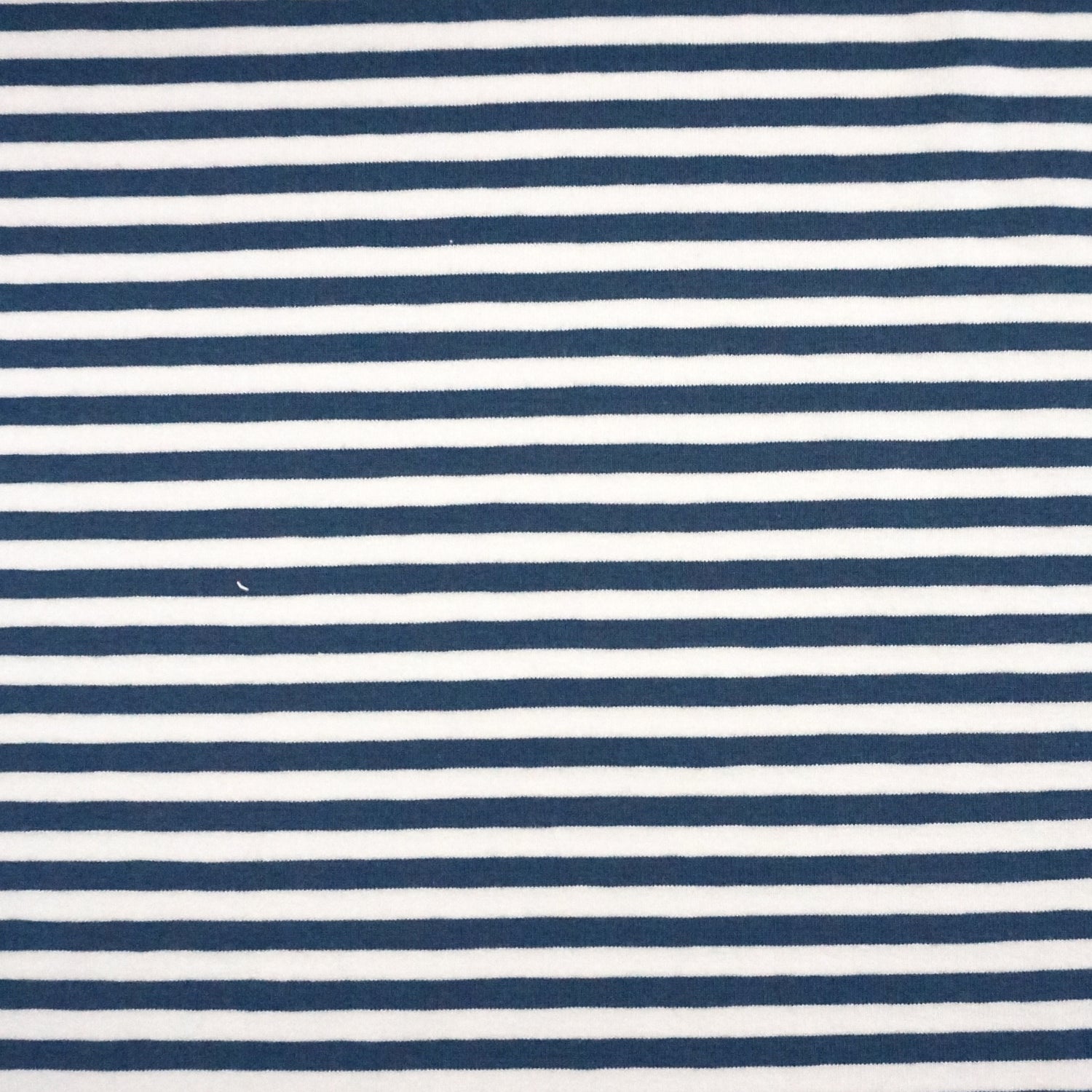 Ringeljersey 5 mm, Streifen, Blau/Weiß, Meterware