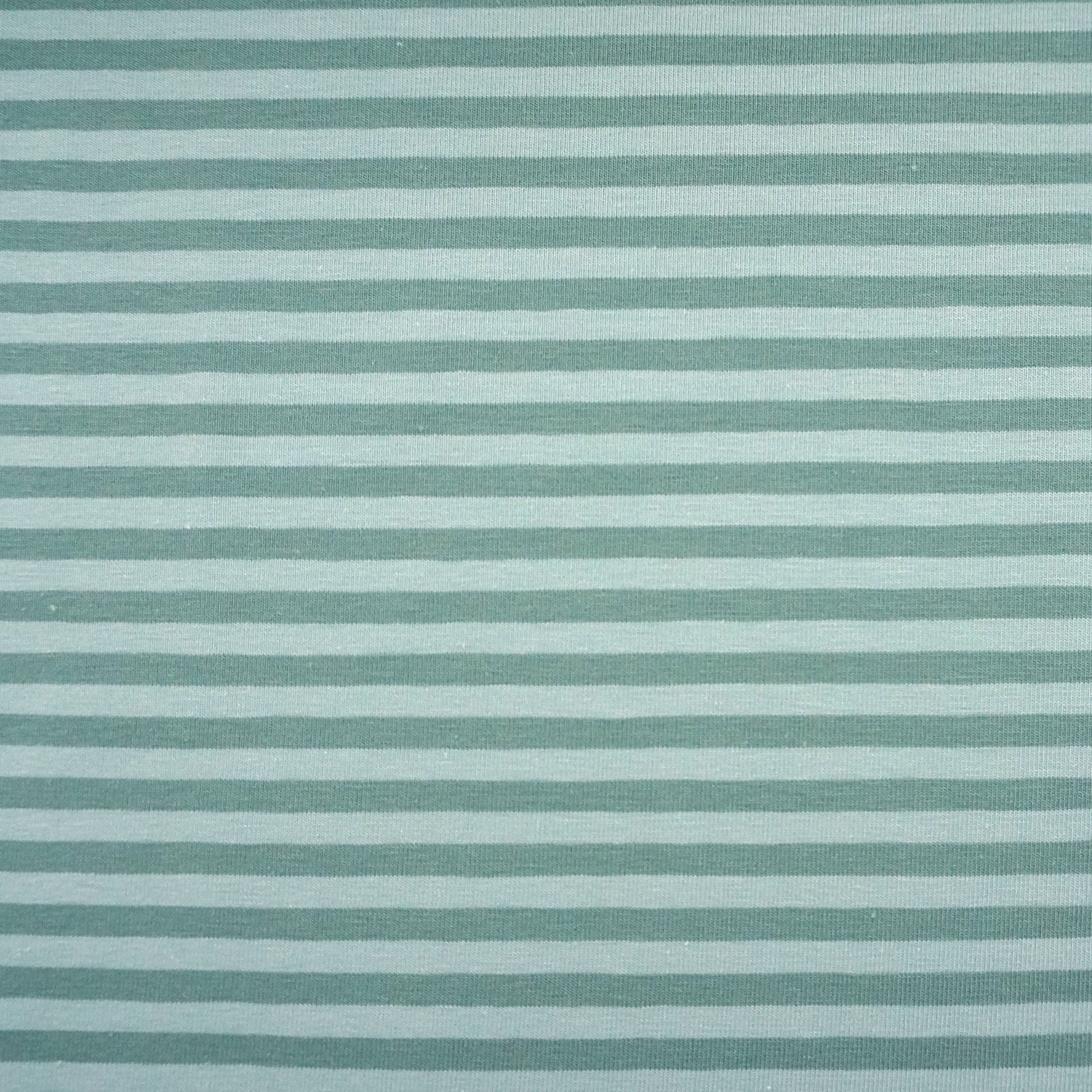 Ringeljersey 5 mm, Streifen, Mint/Dunkelmint, Meterware