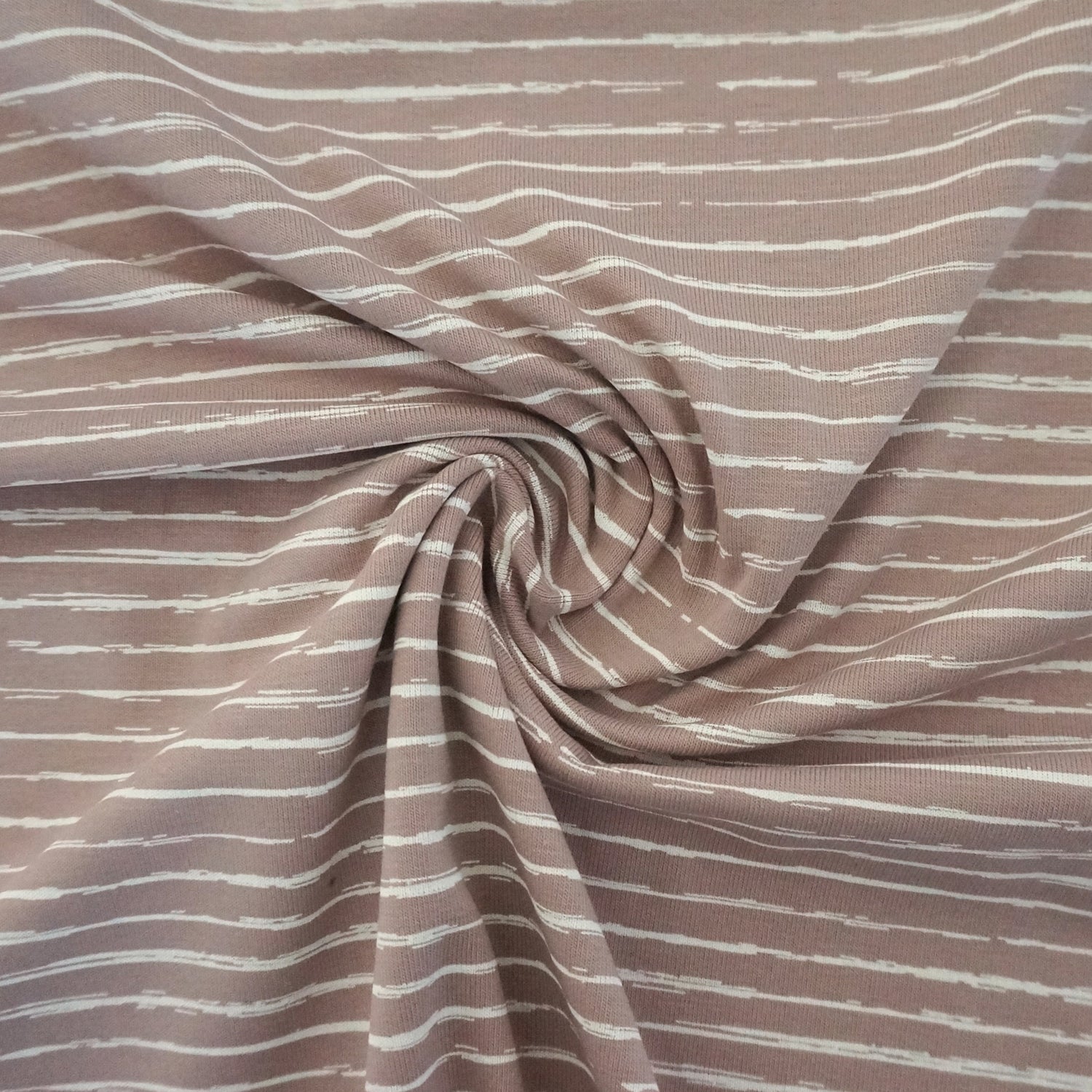 Jersey, Linien, Streifen, Softrose, Meterware