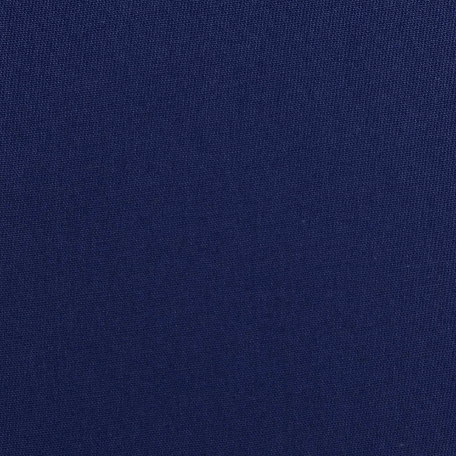 Baumwollstoff Uni Blau Heide, Meterware