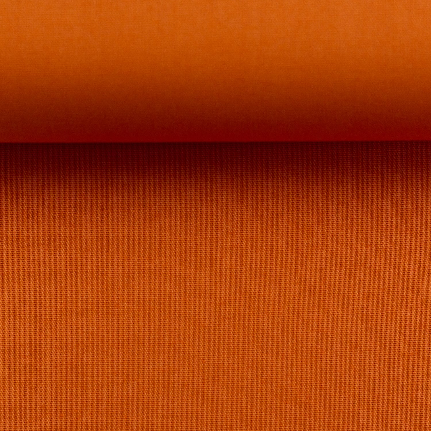 Baumwollstoff Uni Orange Soltau, Meterware
