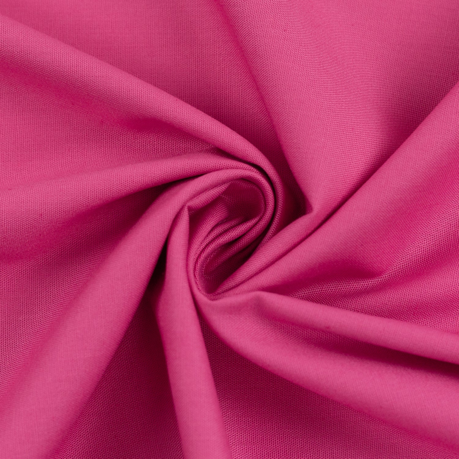 Baumwollstoff Uni Pink Heide, Meterware