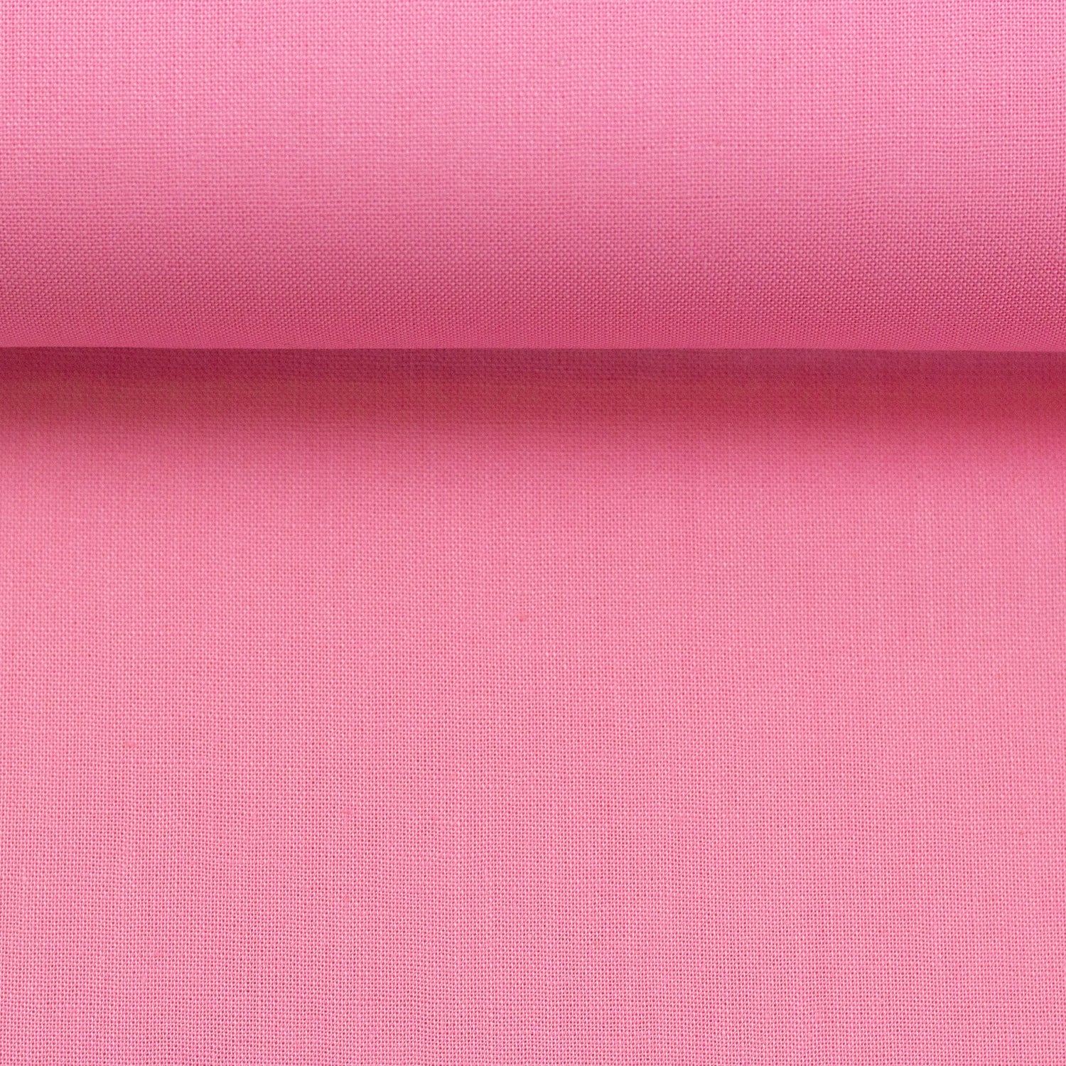 Baumwollstoff Uni Rosa Heide, Meterware