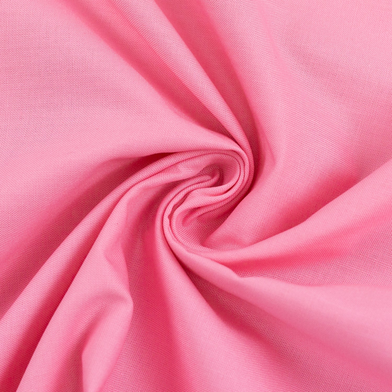 Baumwollstoff Uni Rosa Heide, Meterware