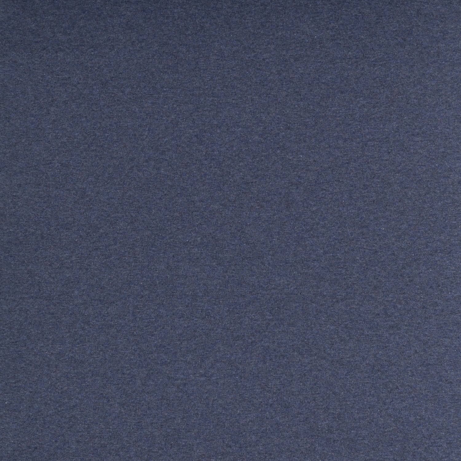 Bündchen, Heike, Uni, Blau, meliert, Meterware