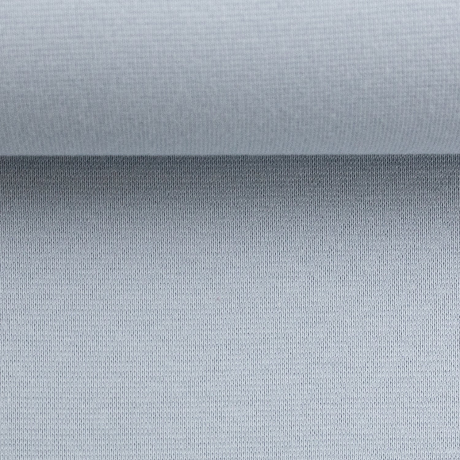 Bündchen, Heike, Uni, zart Hellblau, Meterware