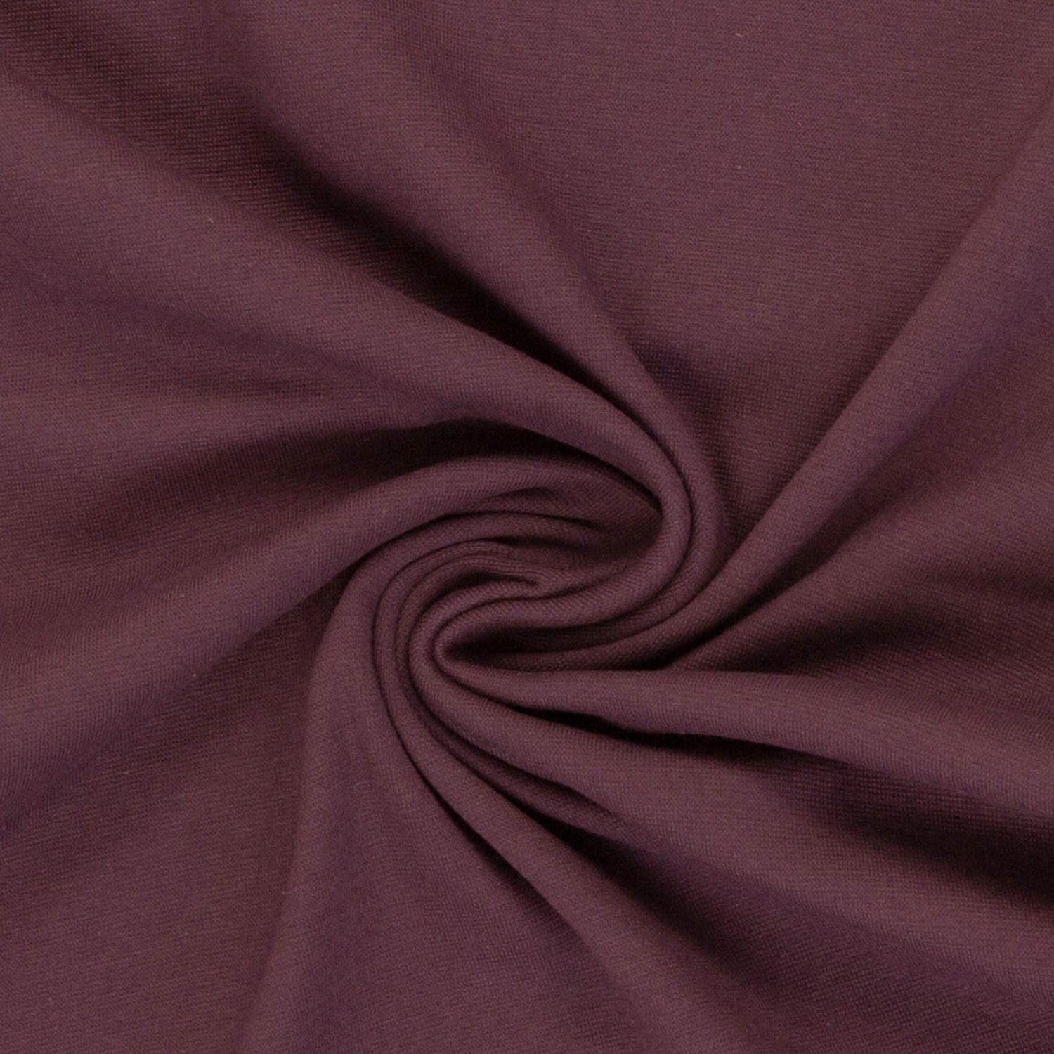 Bündchen, Heike, Uni, Mauve, Meterware