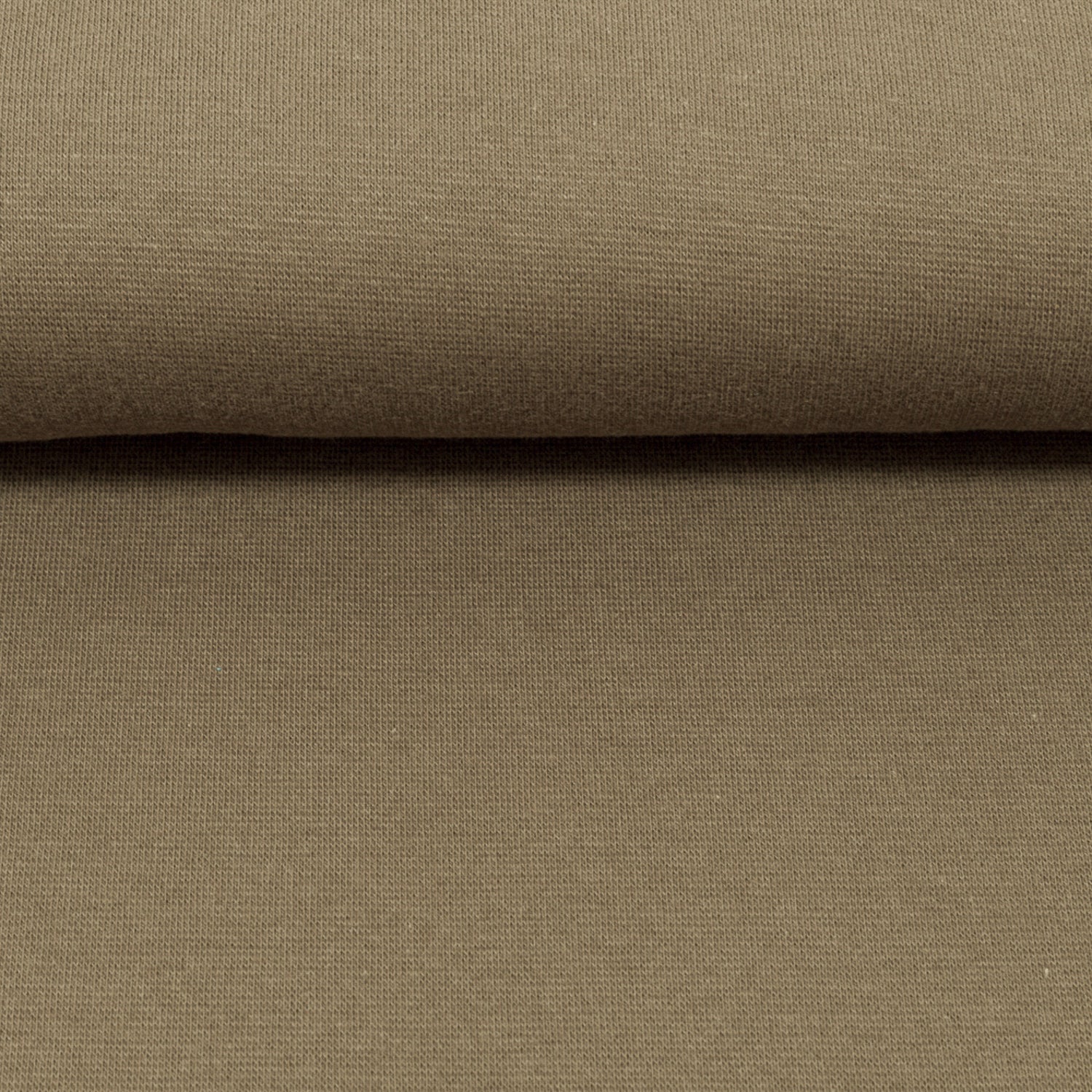 Bündchen, Heike, Uni, Beige, Meterware