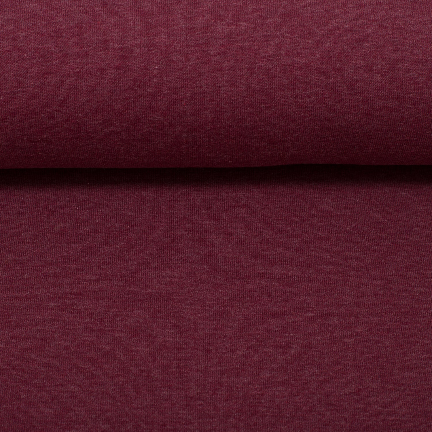 Jersey, Vanessa, Bordeaux meliert, Meterware