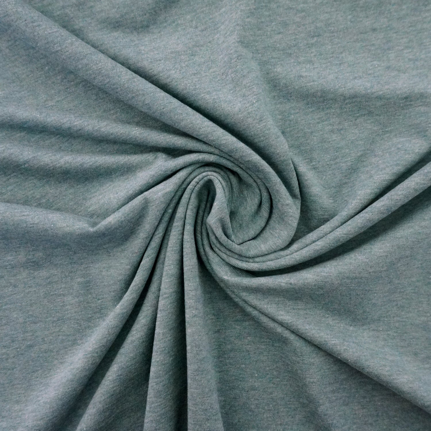 Jersey, Vanessa, Rauchblau, meliert, Meterware