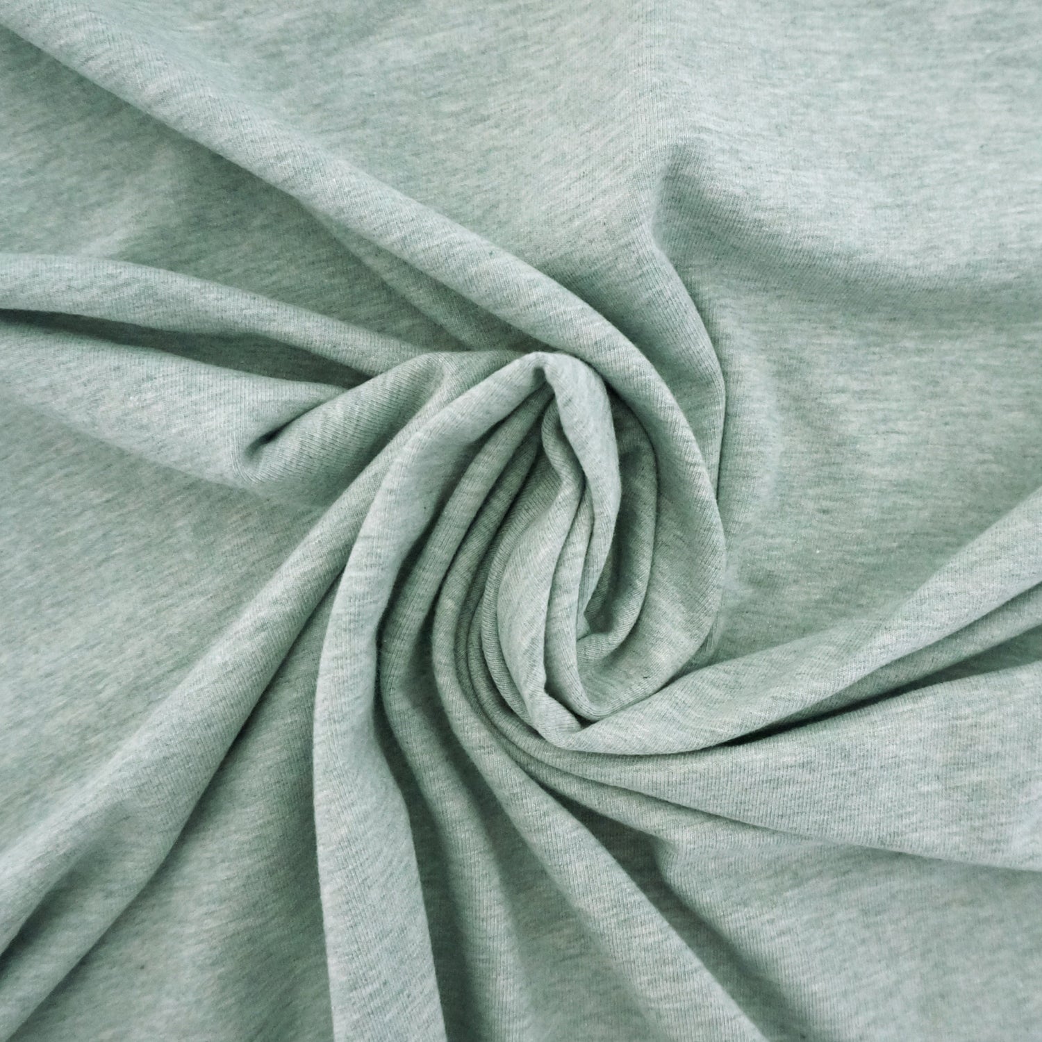 Jersey, Vanessa, Hellmint, meliert, Meterware