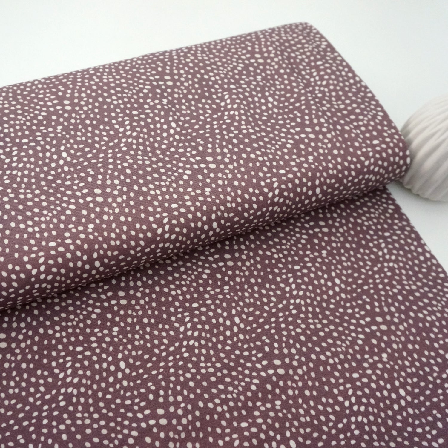 Jersey, Kleckse, Miniwinter, Mauve, swafing, Meterware
