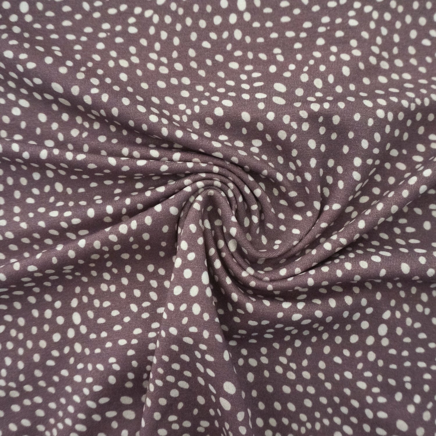 Jersey, Kleckse, Miniwinter, Mauve, swafing, Meterware