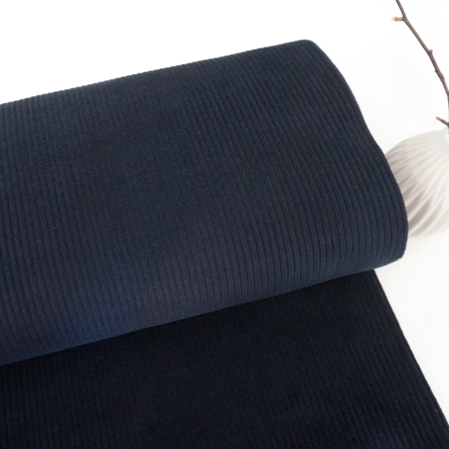 Cord, Uni Navy, Hosenstoff, Jackenstoff, Meterware